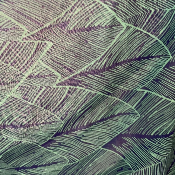 Cute leaf pattern kimono cardigan - Picture 3 of 3